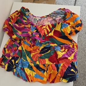 Vibrant Multicolor Women's Blouse